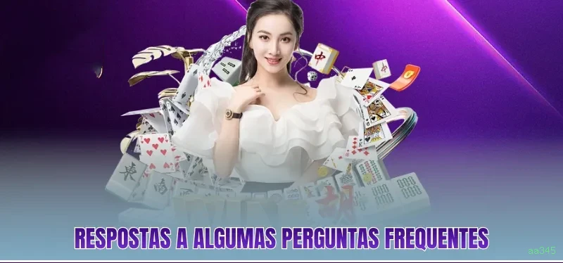 Central de dúvidas rápidas sobre o app aa345